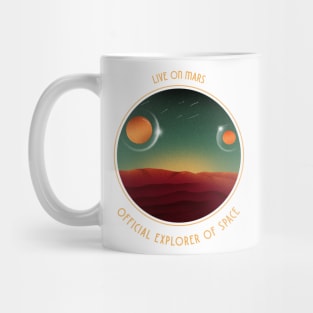 Let's live on Mars ! Mug